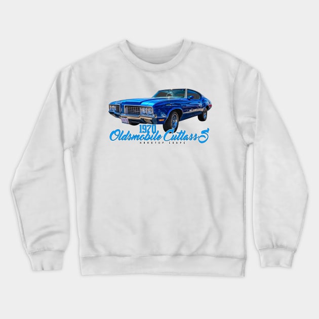 1970 Oldsmobile Cutlass S Hardtop Coupe Crewneck Sweatshirt by Gestalt Imagery